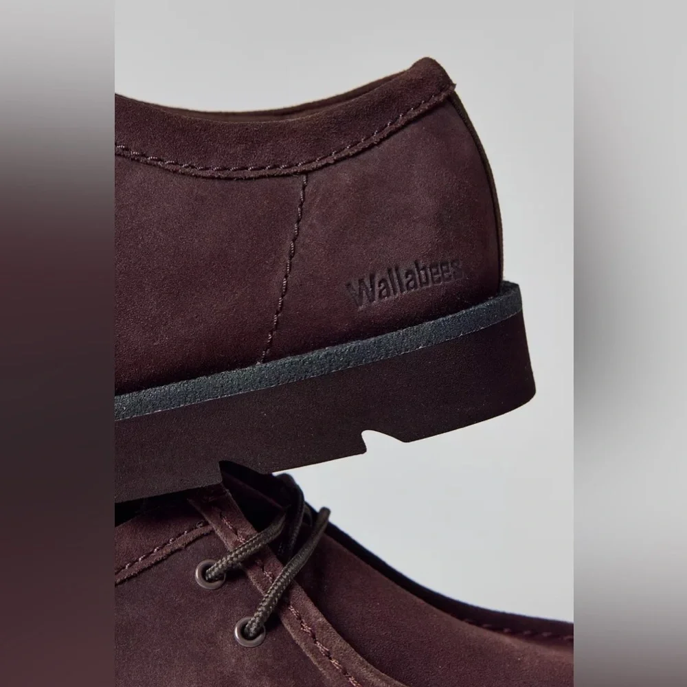 New Clarks x Urban Outfitters Y2K 90’s Men's Meare Walla Suede Shoes sz 11